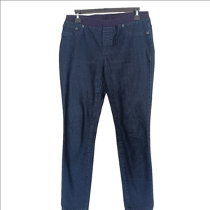 Chico's Jeggings‎ Women's Blue Size 0 Medium Platinum Pull-on Stretch Pants